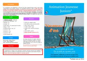 thumbnail of Programme juniors eté 2025_