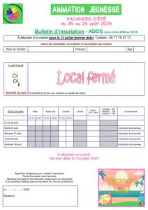 thumbnail of Bulletin Inscription ADOS AOUT 2025