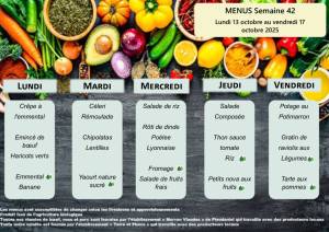 thumbnail of MENUS SEMAINE 42
