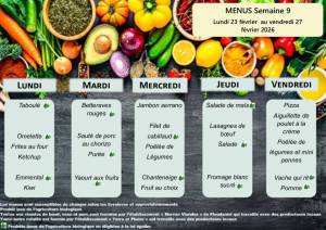 thumbnail of MENUS SEMAINE 9