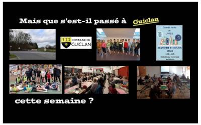 Actus de la semaine du  22 février au 1er mars 2026