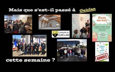 Actus de la semaine du 9 au 22 mars 2026