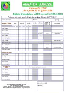 thumbnail of Bulletin Inscription ADOS Eté juillet 2026