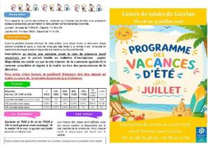 thumbnail of CLSH VACS JUILLET 2026
