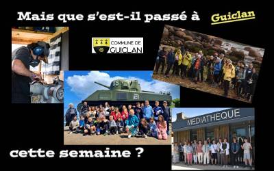 Actus de la semaine du 8 au 14 Juin