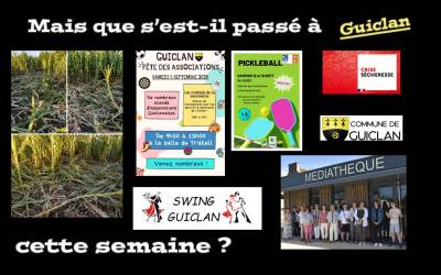 Actus de la semaine du 17 au 23 août 2026