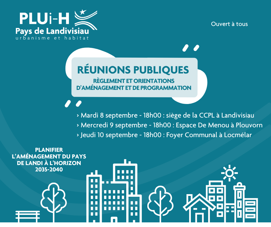 Post RS - Réunions publiques