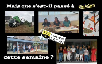 Actus de la semaine du 7 au 13 Septembre 2026