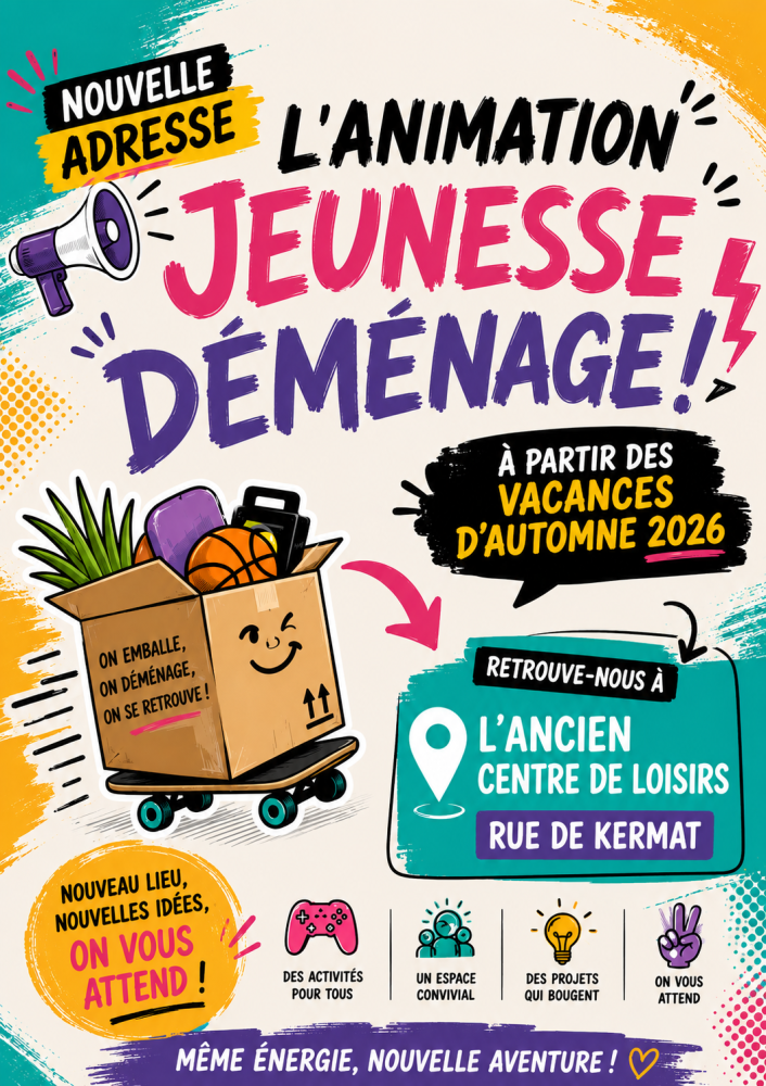 affiche déménagement